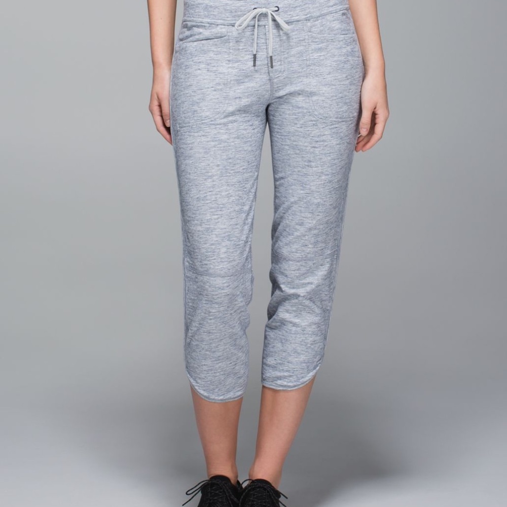 lululemon athletica Gray Cropped Pants